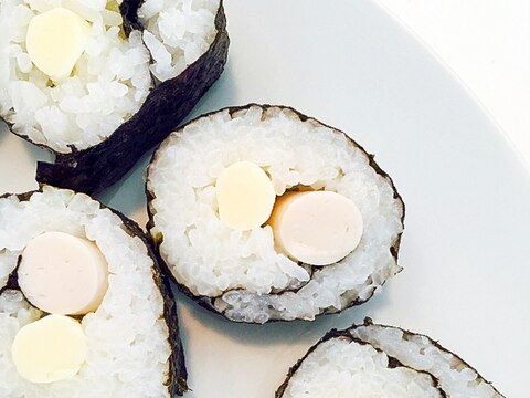 幼児食 魚肉ソーセージとチーズの海苔巻き レシピ 作り方 By みゅうしろ 楽天レシピ 幼児食 魚肉ソーセージとチーズの海苔巻き レシピ 作り方 By みゅうしろ 楽天レシピ